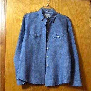 New, never worn Banana Republic soft wash shirt
